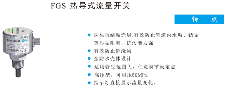 热导式流量开关