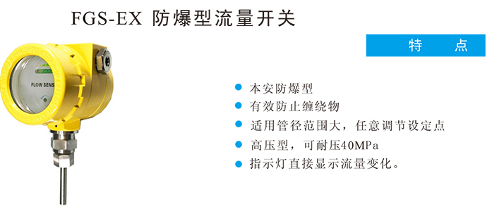 防爆流量开关