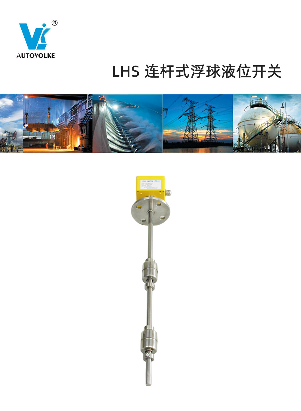 LHS 连杆式浮球液位开关