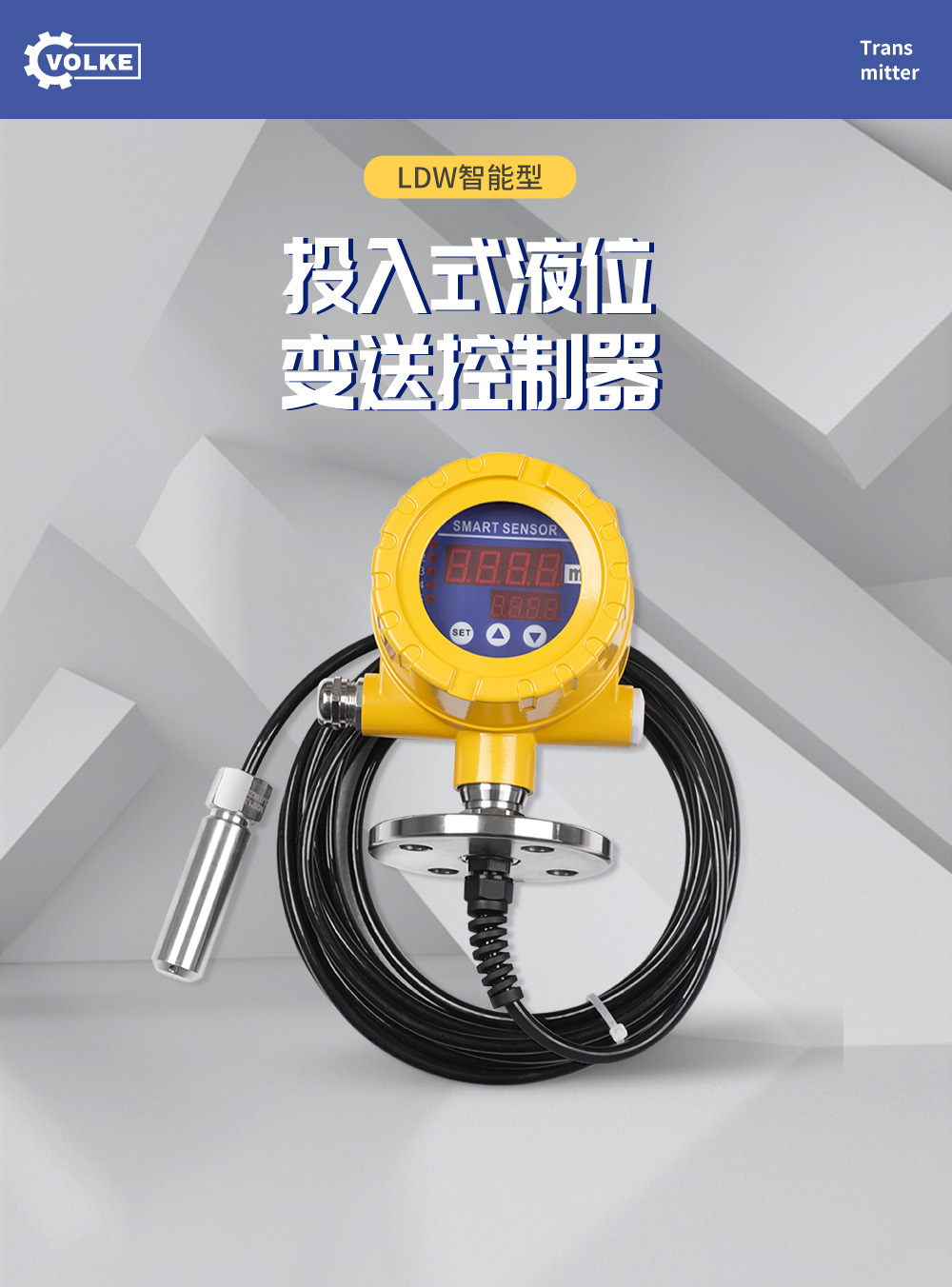 LDW 投入式智能液位变送控制器
